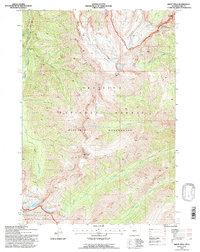 Download a high-resolution, GPS-compatible USGS topo map for Sheep Mesa, WY (1997 edition)