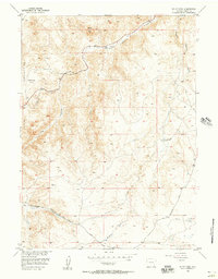 Download a high-resolution, GPS-compatible USGS topo map for Sheep Rock, WY (1957 edition)