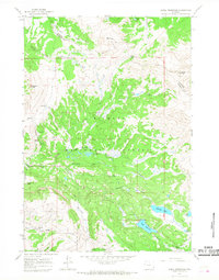 Download a high-resolution, GPS-compatible USGS topo map for Shell Reservoir, WY (1968 edition)