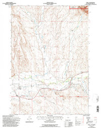 Download a high-resolution, GPS-compatible USGS topo map for Shell, WY (1997 edition)
