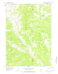 Download a high-resolution, GPS-compatible USGS topo map for Sheridan Pass, WY (1978 edition)