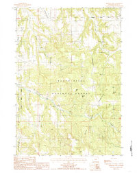 Download a high-resolution, GPS-compatible USGS topo map for Sherrard Hill, WY (1985 edition)