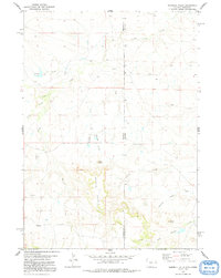 Download a high-resolution, GPS-compatible USGS topo map for Sherrill Hills, WY (1991 edition)