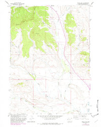 Download a high-resolution, GPS-compatible USGS topo map for Signal Hill, WY (1982 edition)