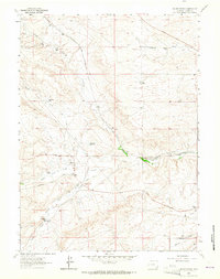Download a high-resolution, GPS-compatible USGS topo map for Silver Crown, WY (1964 edition)