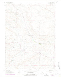 Download a high-resolution, GPS-compatible USGS topo map for Silver Crown, WY (1978 edition)
