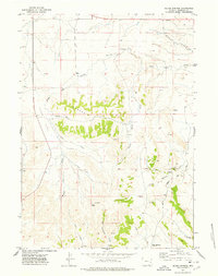 Download a high-resolution, GPS-compatible USGS topo map for Silver Springs, WY (1978 edition)