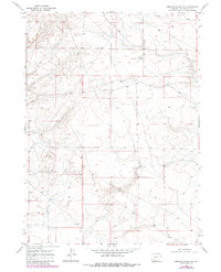 Download a high-resolution, GPS-compatible USGS topo map for Simpson Gulch SW, WY (1980 edition)