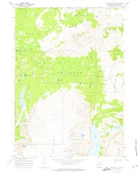 Download a high-resolution, GPS-compatible USGS topo map for Simpson Lake, WY (1975 edition)