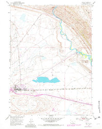 Download a high-resolution, GPS-compatible USGS topo map for Sinclair, WY (1982 edition)