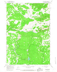 Download a high-resolution, GPS-compatible USGS topo map for Skull Ridge, WY (1968 edition)