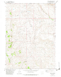 preview thumbnail of historical topo map of Carbon County, WY in 1982