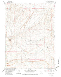 preview thumbnail of historical topo map of Carbon County, WY in 1983