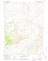 Download a high-resolution, GPS-compatible USGS topo map for Soap Holes Reservoir, WY (1981 edition)
