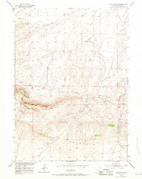 Download a high-resolution, GPS-compatible USGS topo map for Soap Holes, WY (1969 edition)