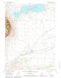 Download a high-resolution, GPS-compatible USGS topo map for Sodergreen Lake, WY (1984 edition)
