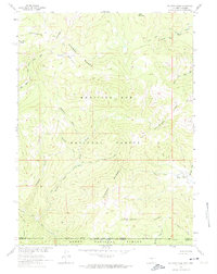 preview thumbnail of historical topo map of Carbon County, WY in 1961