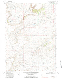 Download a high-resolution, GPS-compatible USGS topo map for South Baxter, WY (1984 edition)