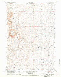 Download a high-resolution, GPS-compatible USGS topo map for South Butte, WY (1970 edition)