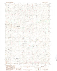 preview thumbnail of historical topo map of Converse County, WY in 1984