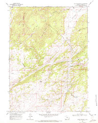 Download a high-resolution, GPS-compatible USGS topo map for South Mountain, WY (1972 edition)