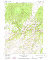 Download a high-resolution, GPS-compatible USGS topo map for South Mountain, WY (1982 edition)