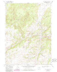 Download a high-resolution, GPS-compatible USGS topo map for South Mountain, WY (1985 edition)