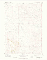 Download a high-resolution, GPS-compatible USGS topo map for South Oat Creek, WY (1979 edition)