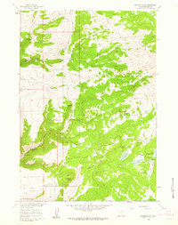 Download a high-resolution, GPS-compatible USGS topo map for Spanish Point, WY (1962 edition)