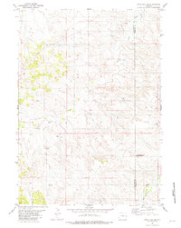 preview thumbnail of historical topo map of Converse County, WY in 1981