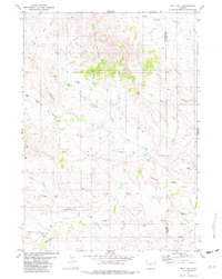 preview thumbnail of historical topo map of Converse County, WY in 1981