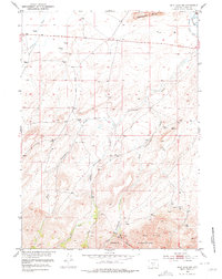 Download a high-resolution, GPS-compatible USGS topo map for Split Rock NW, WY (1978 edition)
