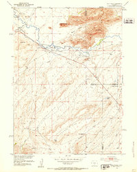 Download a high-resolution, GPS-compatible USGS topo map for Split Rock, WY (1953 edition)
