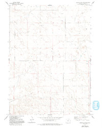 Download a high-resolution, GPS-compatible USGS topo map for Spoon Butte NW, WY (1993 edition)