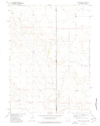 preview thumbnail of historical topo map of Goshen County, WY in 1974