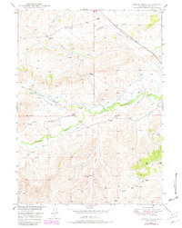 Download a high-resolution, GPS-compatible USGS topo map for Spring Creek, WY (1982 edition)
