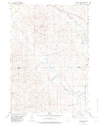preview thumbnail of historical topo map of Crook County, WY in 1982