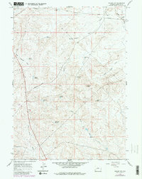 Download a high-resolution, GPS-compatible USGS topo map for Square Top, WY (1980 edition)
