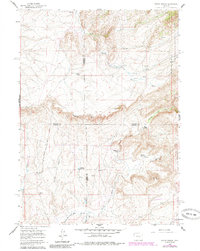 Download a high-resolution, GPS-compatible USGS topo map for Squaw Spring, WY (1985 edition)