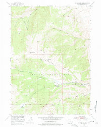 Download a high-resolution, GPS-compatible USGS topo map for St Lawrence Basin, WY (1975 edition)