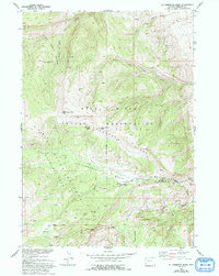 Download a high-resolution, GPS-compatible USGS topo map for St Lawrence Basin, WY (1993 edition)