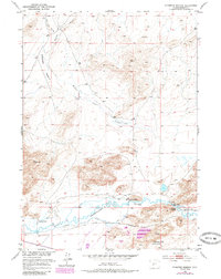 Download a high-resolution, GPS-compatible USGS topo map for Stampede Meadow, WY (1985 edition)