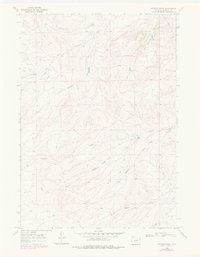 Download a high-resolution, GPS-compatible USGS topo map for Statzer Point, WY (1978 edition)