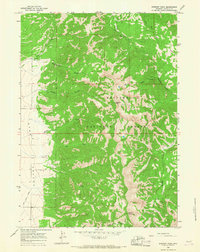 Download a high-resolution, GPS-compatible USGS topo map for Stewart Peak, WY (1968 edition)