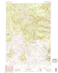 Download a high-resolution, GPS-compatible USGS topo map for Sundance West, WY (1995 edition)