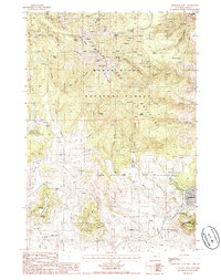 Download a high-resolution, GPS-compatible USGS topo map for Sundance West, WY (1985 edition)