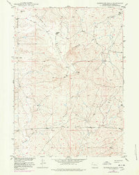 Download a high-resolution, GPS-compatible USGS topo map for Sundquist Ranch, WY (1978 edition)