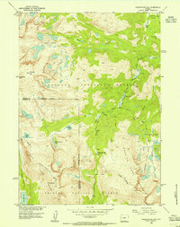Download a high-resolution, GPS-compatible USGS topo map for Sweetwater Gap, WY (1954 edition)