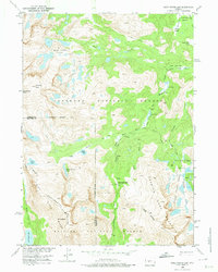 Download a high-resolution, GPS-compatible USGS topo map for Sweetwater Gap, WY (1974 edition)
