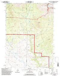 Download a high-resolution, GPS-compatible USGS topo map for Sweetwater Needles, WY (1997 edition)